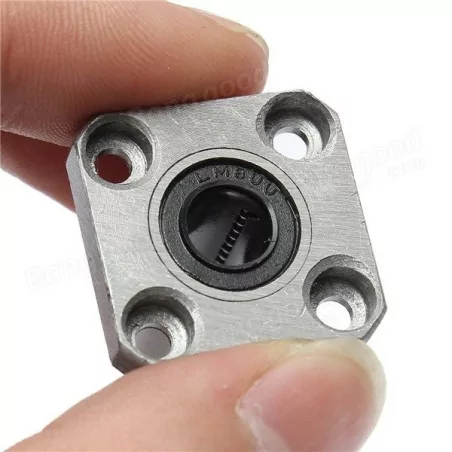 LMK8UU 8mm Square Flange Type Straight Line Linear Bearing