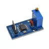 Ne555 adjustable frequency pulse generator module