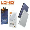 LDNIO PR1002 10000MAH Stripe haut de gamme batterie externe d'affaires câble inclus double ports USB