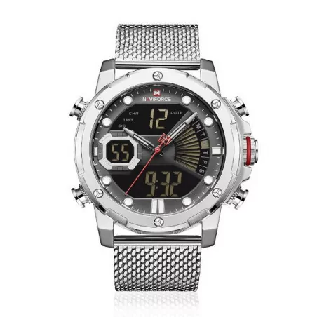 Montre pour homme NAVIFORCE NF9172- Argent