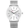 montre homme argent et or Curren 8302