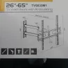 Support TV TVS833 pour Écrans de 26" à 55" – Ajustable et Robuste