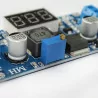 DC-DC step down converter LM2596 LED (4.0-40v to 1.3-37v) voltage regulator +LED voltmeter