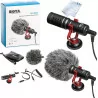 BOYA BY-MM1 Microphone MICRO-CRAVATE 3,5 mm pour camera, pc, smartphones, tablettes