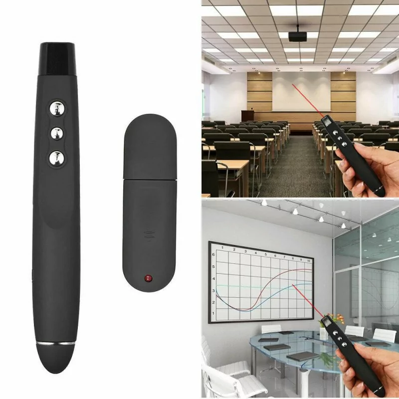 Télécommande / pointeur Laser sans fil pour présentation