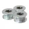 GT2 Timing Pulley 20teeth Alumium Bore 5mm for width 6mm belt (idler wheel)