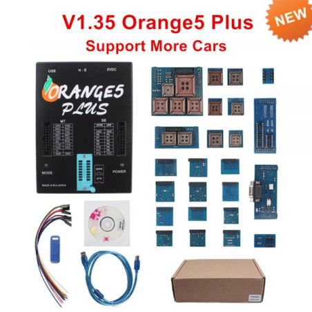 UNIVERSAL PROGRAMMER Orange 5 (New V1.36) with Adapters (VDI-10-24)