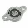 KFL000 10mm Dia Bore Aluminum Alloy Self-Aligning Flange Bearing Oval Pillow Block