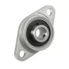 KFL08 8mm Dia Bore Self-aligning Flange Bearing Oval Pillow Block