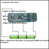 3S 12V 18650 10A BMS CHARGER LI-ION LITHIUM BATTERY PROTECTION BOARD CIRCUIT BOARD 10.8V 11.1V 12.6V BLUE