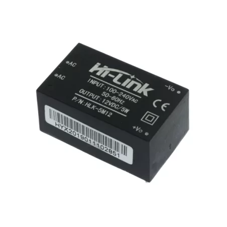 AC DC power supply module Hi-Link HLK-5M12 12V 0.45A